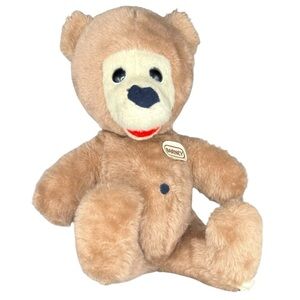 Vtg 1970s Barney Animal Fair 14" Brown Teddy Bear